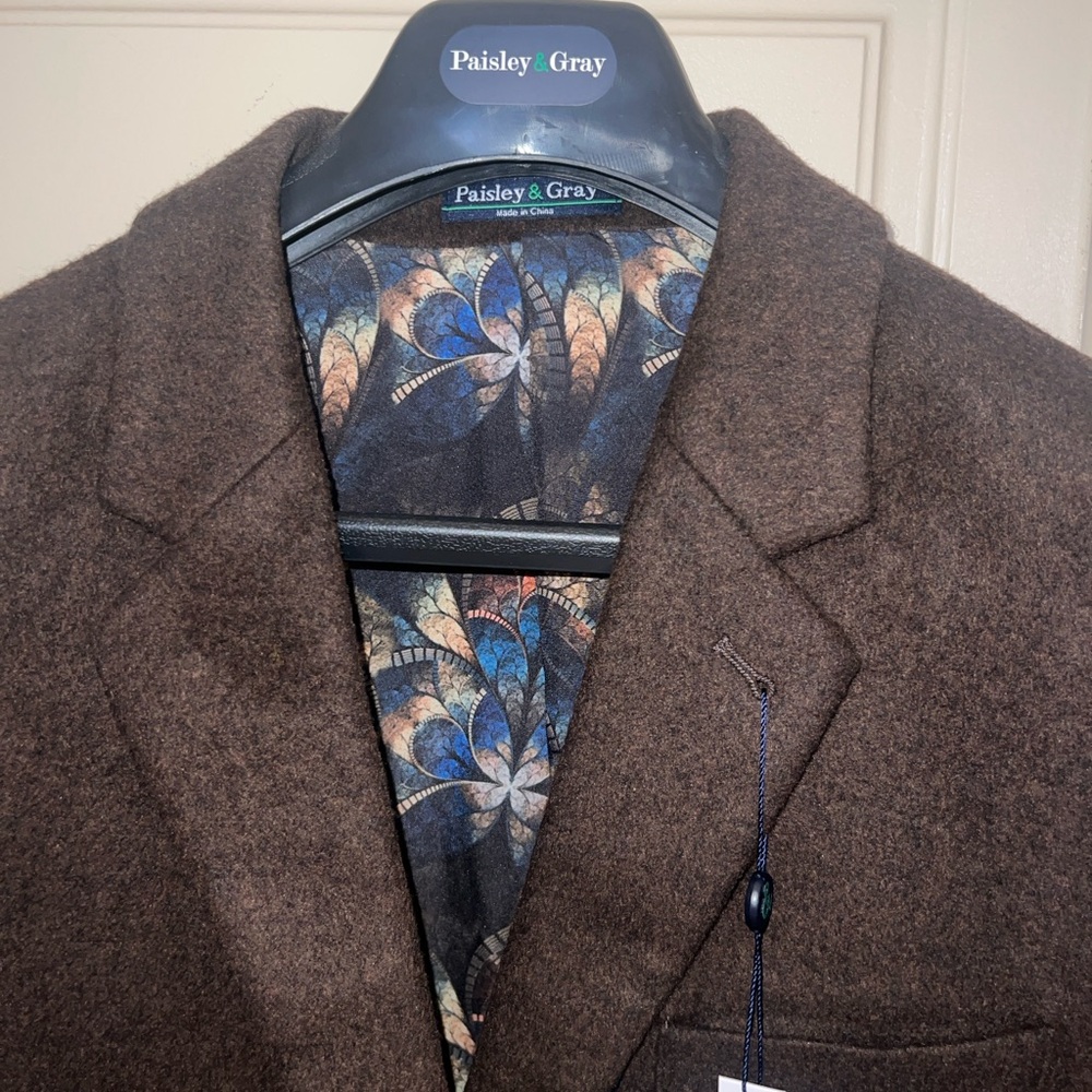 Paisley & Gray Dark Brown Trench Coat